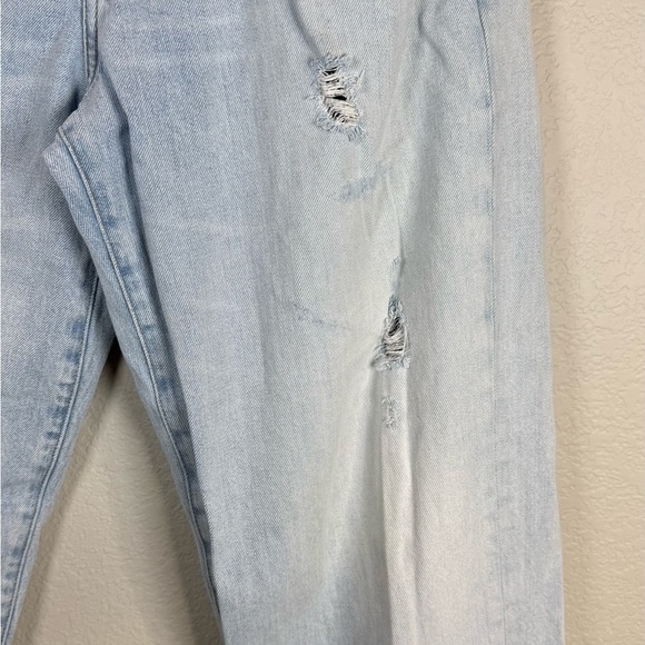 7FAM The Jennifer 90’s Embroidered Baggy High Rise Jeans Size 26 - Picture 4 of 15